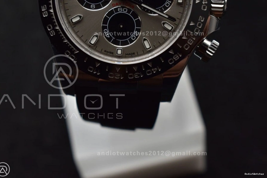 Strap FlexibleFit on Best DD Daytona VSF flex Oyster 904L Dial Steel 116519 Edition Gray 1:1 775 1021